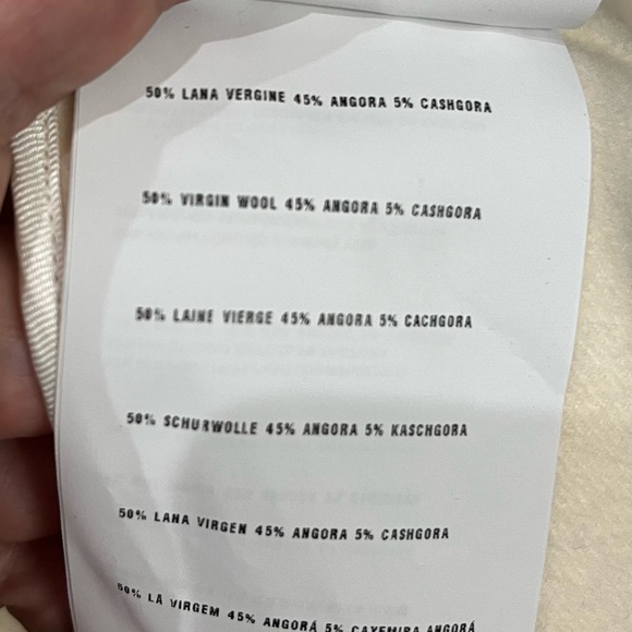 Prada Wool Collarless Coat Off White Size 42 - Picture 12 of 16